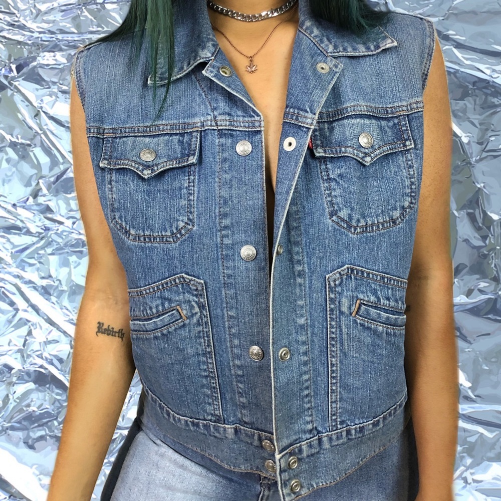 Levi jean vest